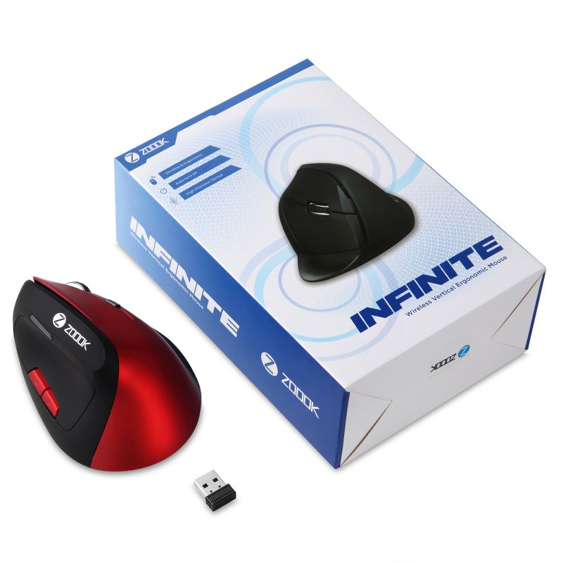 Zoook Infinite Wireless Vertical Ergonomic Mouse